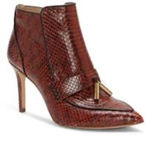 NW LOUIS ET CIE SHIRO BOOTIES TAWNY BROWN SZ 7